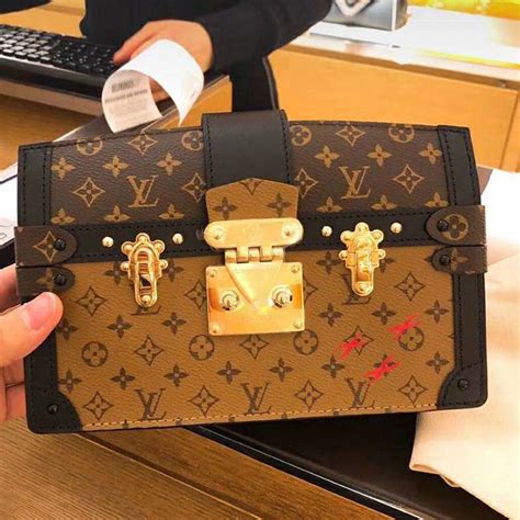 louis vuitton trunk clutch review|Louis Vuitton speedy trunk.